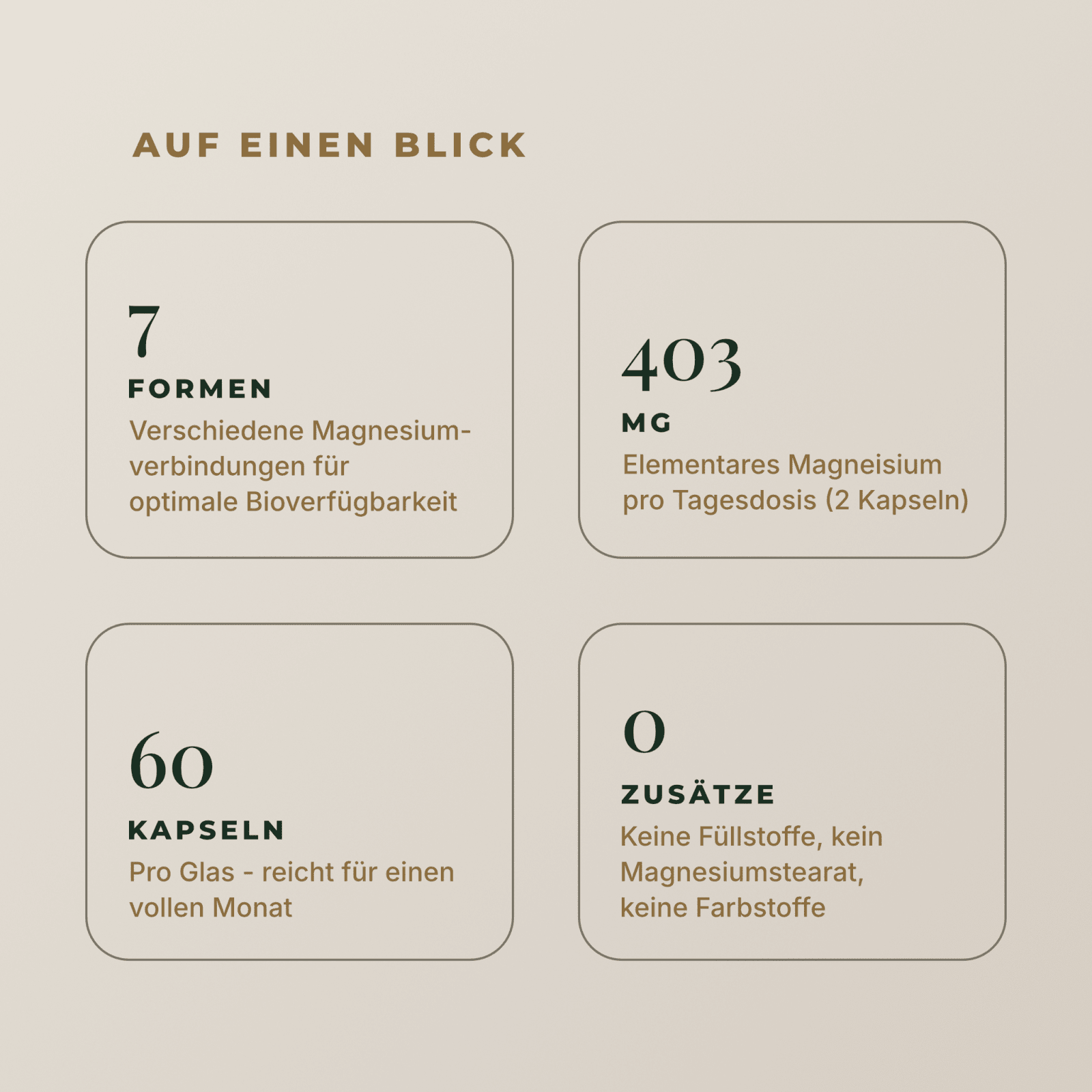 Magnesium 7 Komplex Kapseln - Heros Health