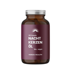 Heros Health Nachtkerzenöl Kapseln Bio