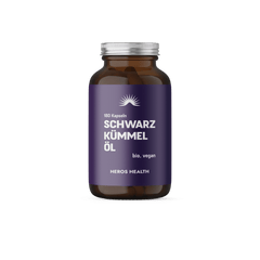 Schwarzkümmelöl Kapseln Bio - Heros Health