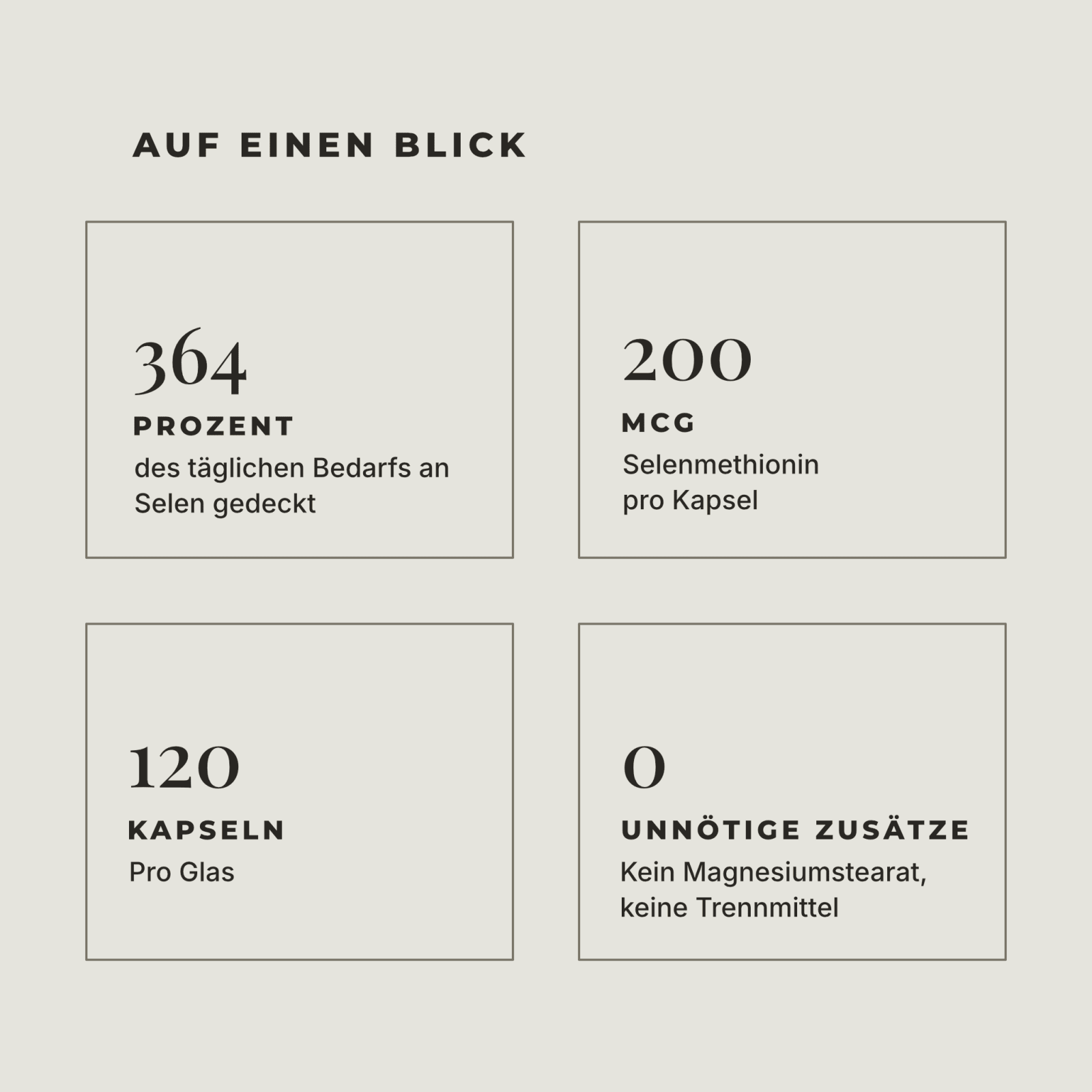 Selen Kapseln | L-Selenmethionin | 120 Kapseln - Heros Health